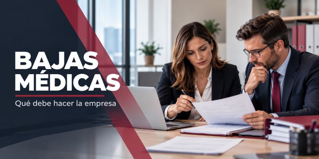 baja médica de un trabajador